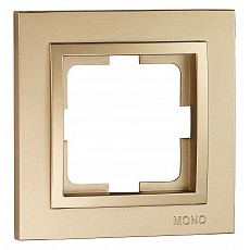 Рамка на 1 пост mono electric despina 102-220000-160